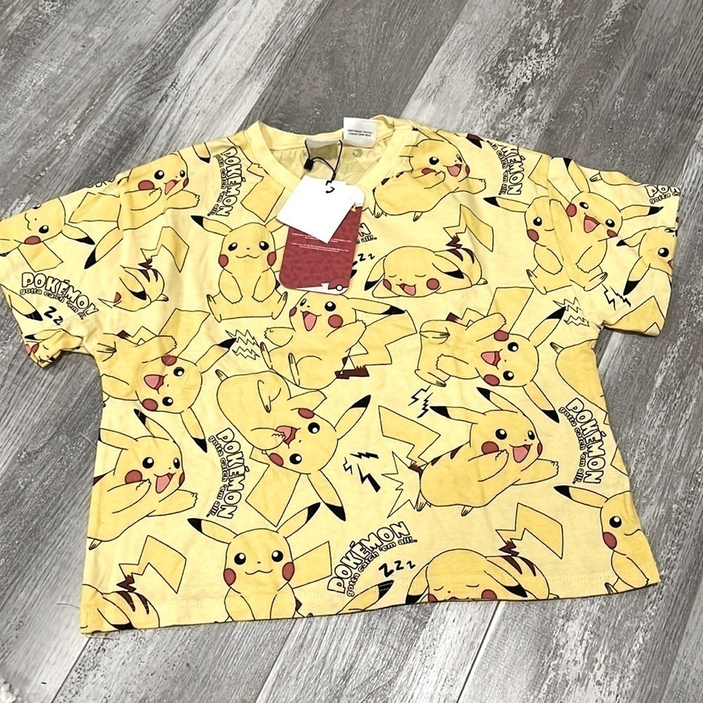 Zara PIKACHU POKÉMON NINTENDO T-SHIRT